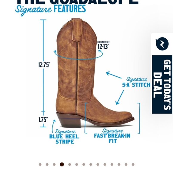 Alvies Western Cowboy Boots - Picture 3 of 13